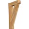 Ekena Millwork Traditional Rough Sawn Arts and Crafts Outlooker, Western Red Cedar, 6"W x 20"D x 32"H OUT06X20X32TRA03RWR - alternate 1
